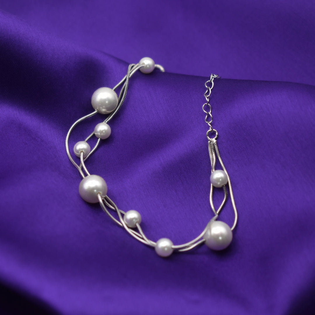 "Elegant Simplicity" 925 Silver Bracelet