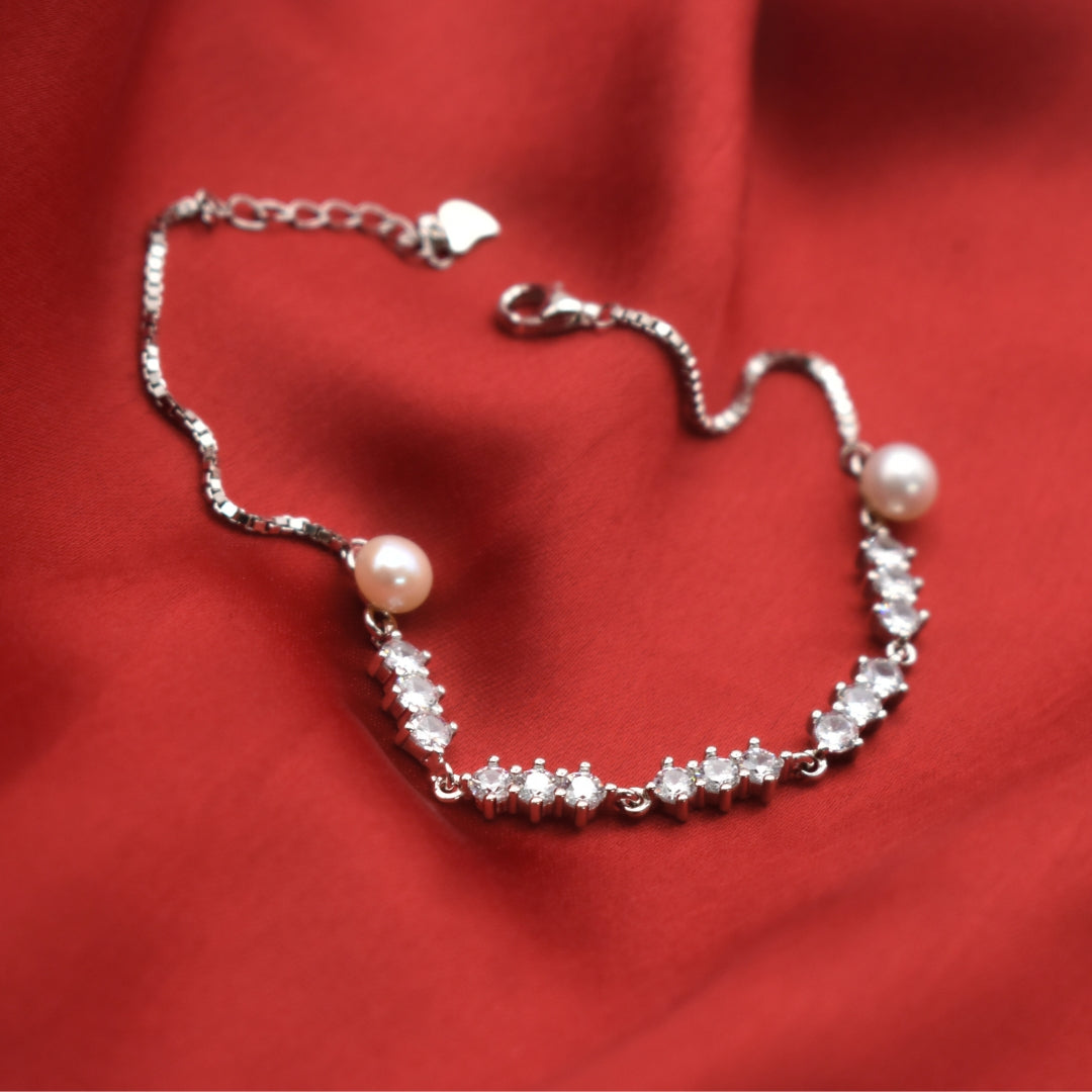 "Modern Minimalist" 925 Silver Bracelet
