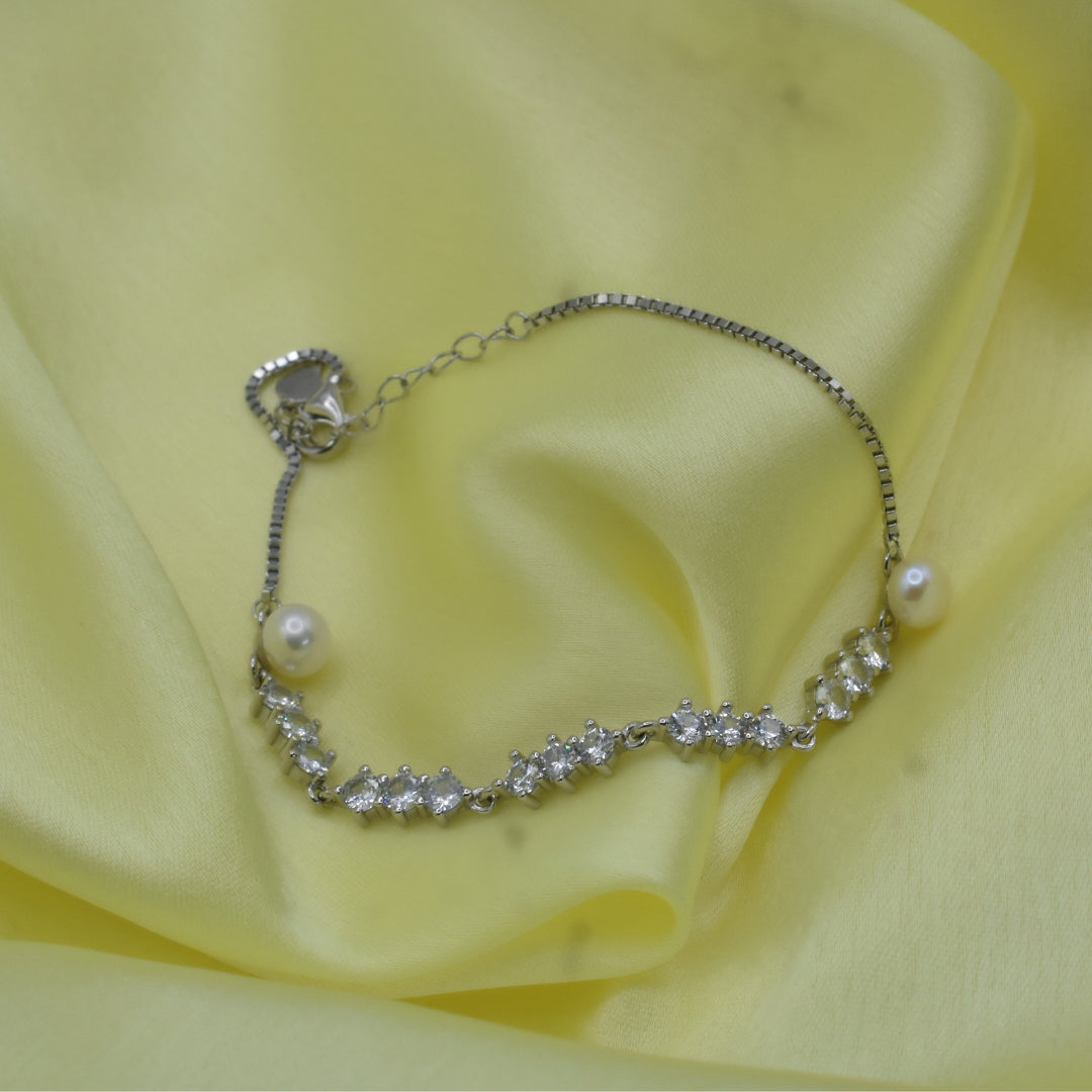 "Modern Minimalist" 925 Silver Bracelet