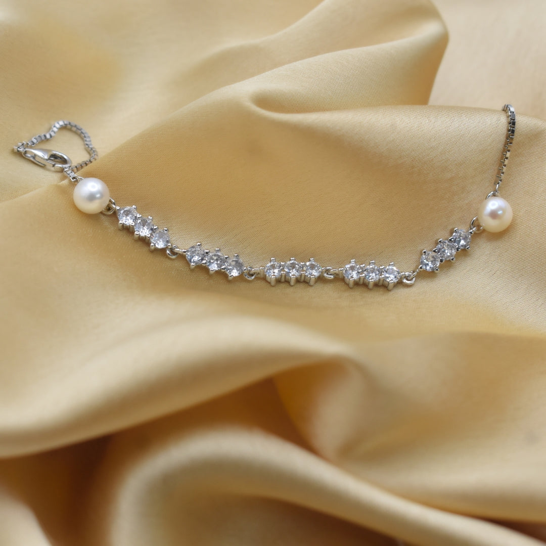 "Modern Minimalist" 925 Silver Bracelet