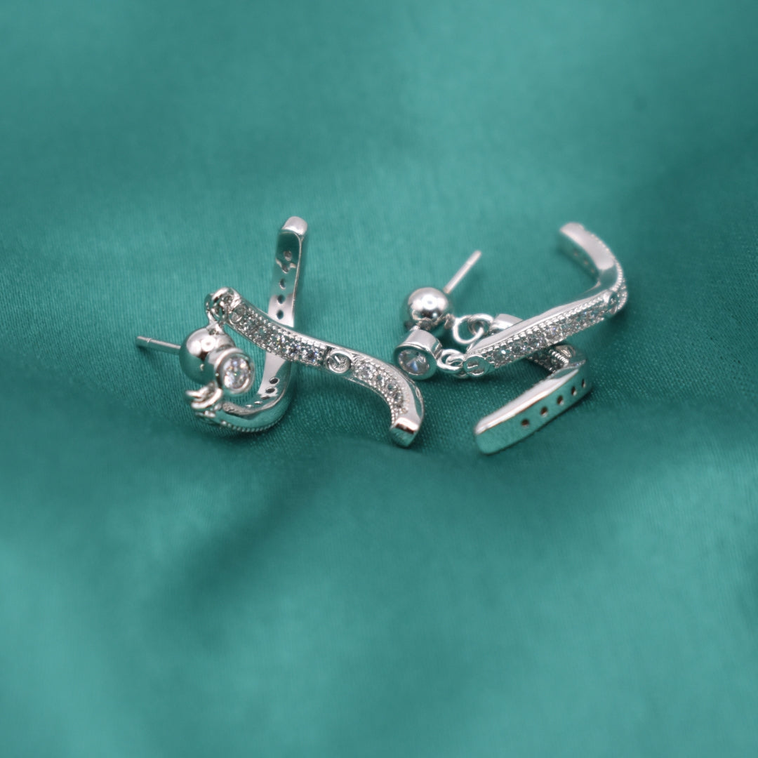 Anchor Stud Earrings - Empowering Professional Women