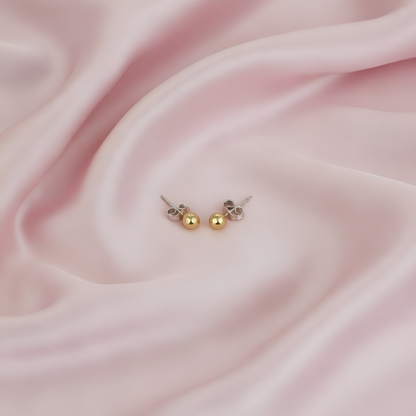 Mono Everyday Gold-Plated Stud Earrings
