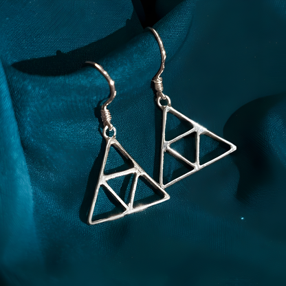 Prism Minimal Sterling Silver Drops