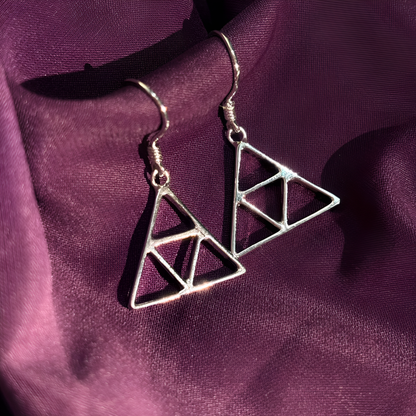 Prism Minimal Sterling Silver Drops