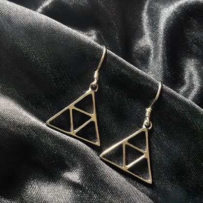 Prism Minimal Sterling Silver Drops