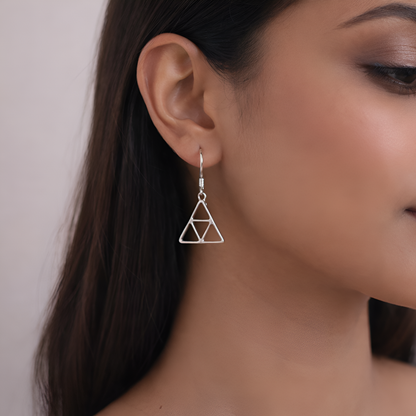Prism Minimal Sterling Silver Drops