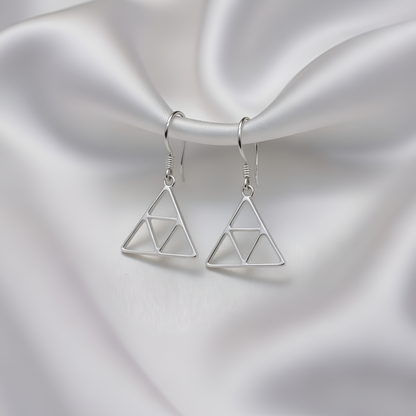 Prism Minimal Sterling Silver Drops