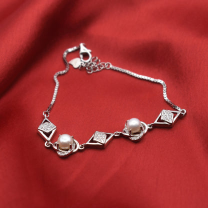 "Delicate Charm" 925 Silver Bracelet