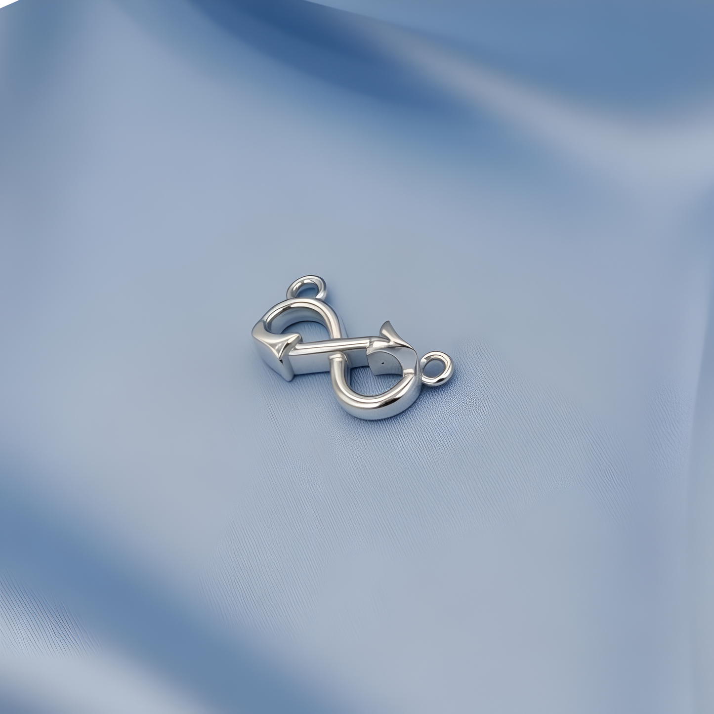 Pure Loop Sterling Silver Hoop Pendant