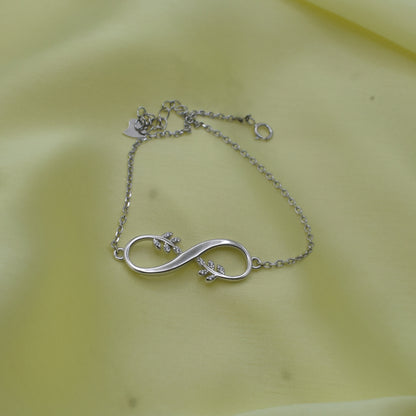 "Infinity Symbol" 925 Silver Bracelet