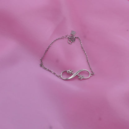 "Infinity Symbol" 925 Silver Bracelet