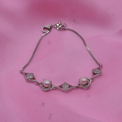 "Delicate Charm" 925 Silver Bracelet