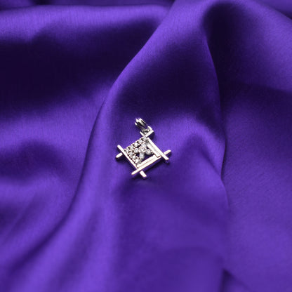 Timeless Charm Square Pendant