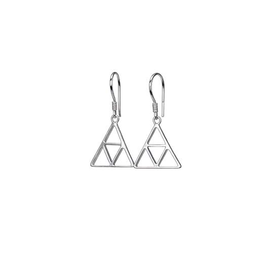 Prism Minimal Sterling Silver Drops